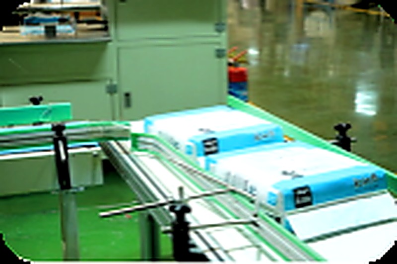 Automated production line packaging